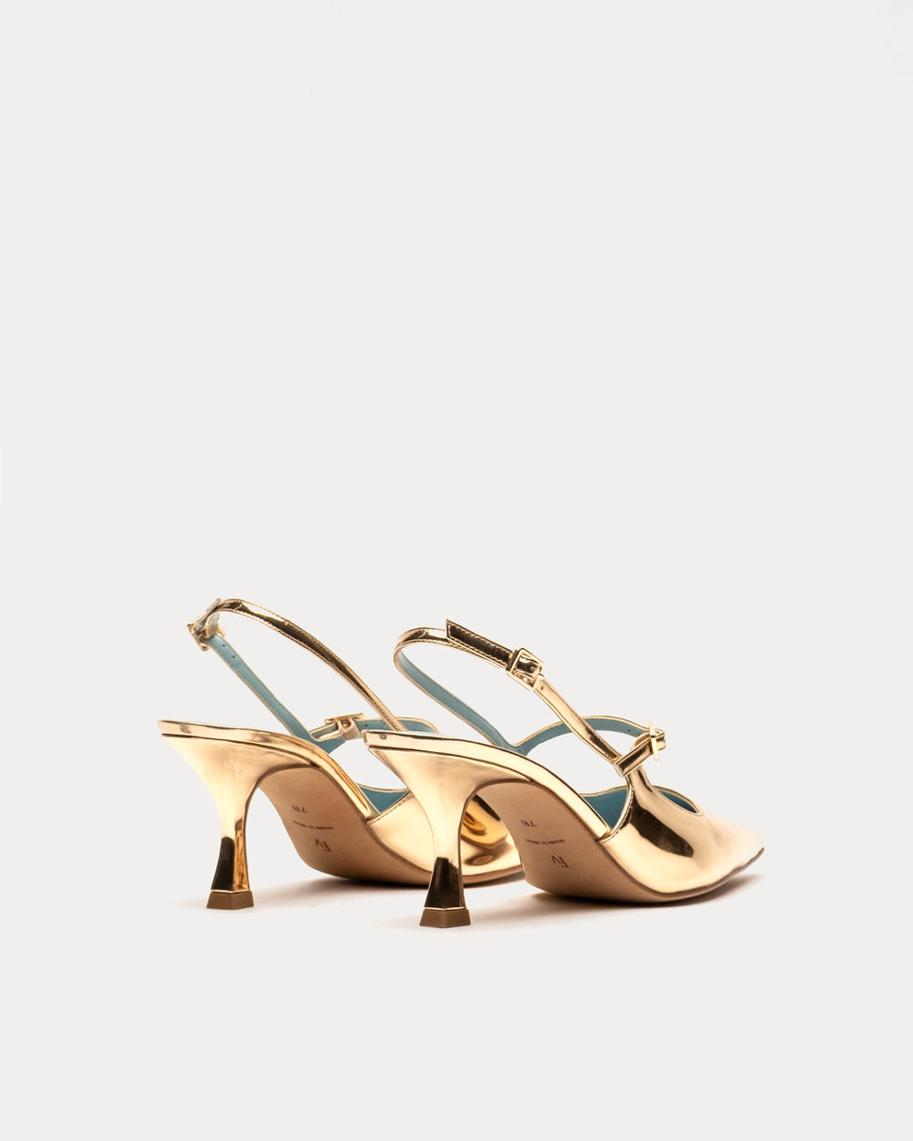 Vivi Pump - Gold Frances Valentine