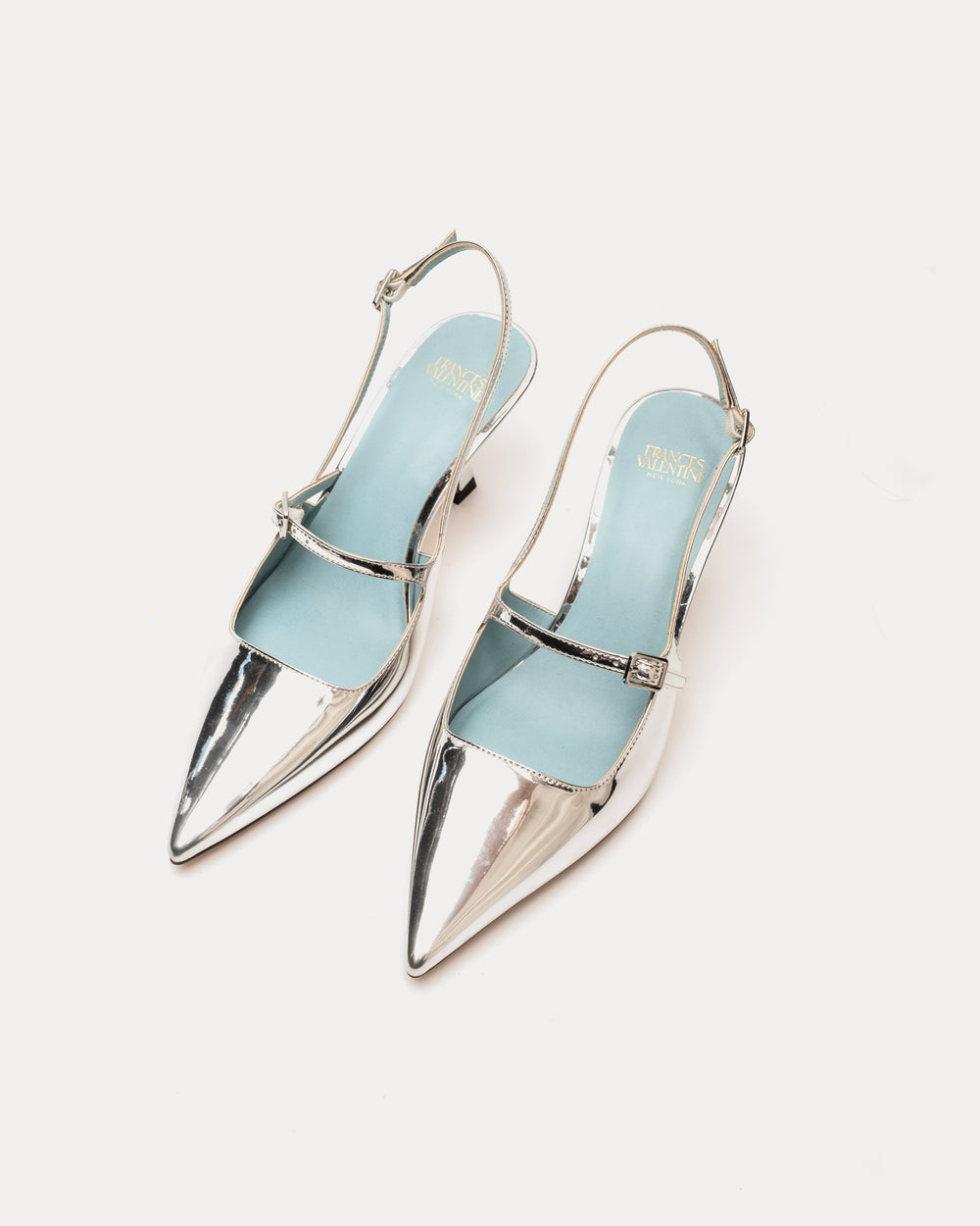 Vivi Pump - Silver Frances Valentine