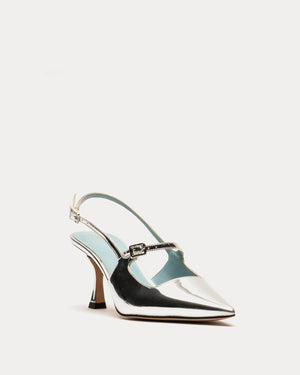 Vivi Pump - Silver Heels Frances Valentine