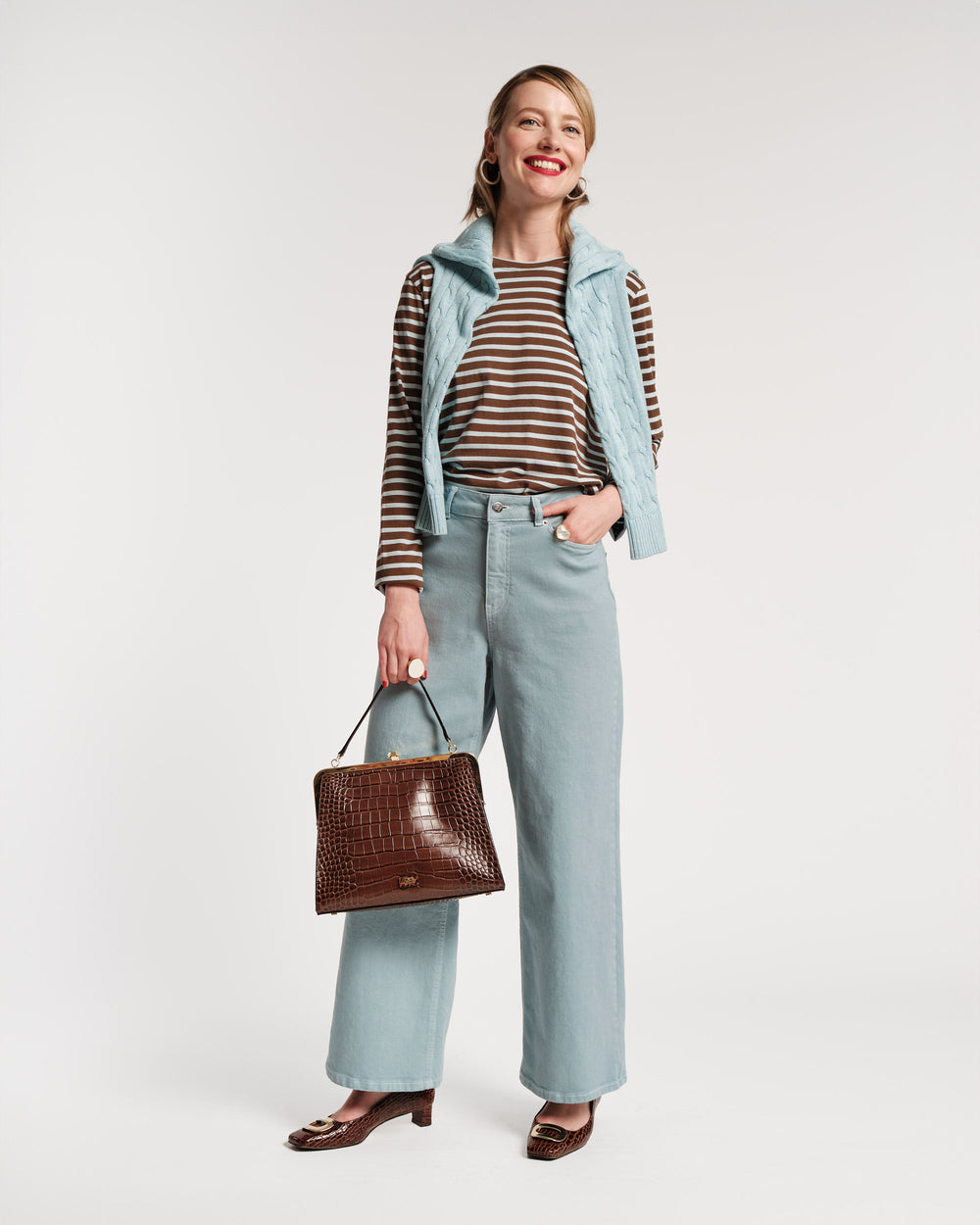 Ace Jean - French Blue Pants Frances Valentine