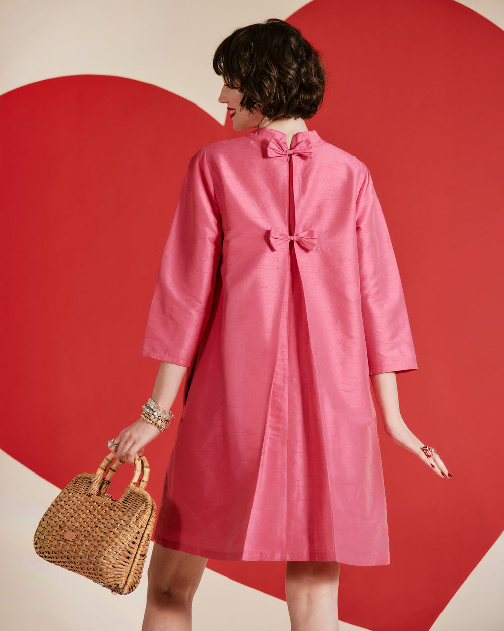 Diplomat Mini Dress - Pink Dresses Frances Valentine