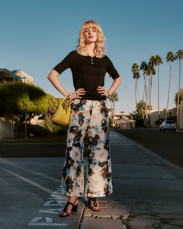 Palazzo Pant - Morning Dew Pants Frances Valentine