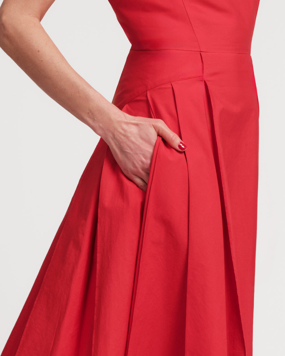 Monique Dress - Red Dresses Frances Valentine