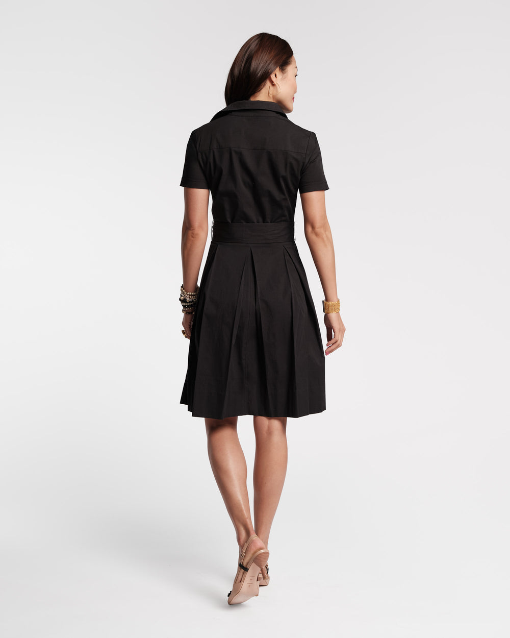 Bella Midi Dress - Black Dresses Frances Valentine