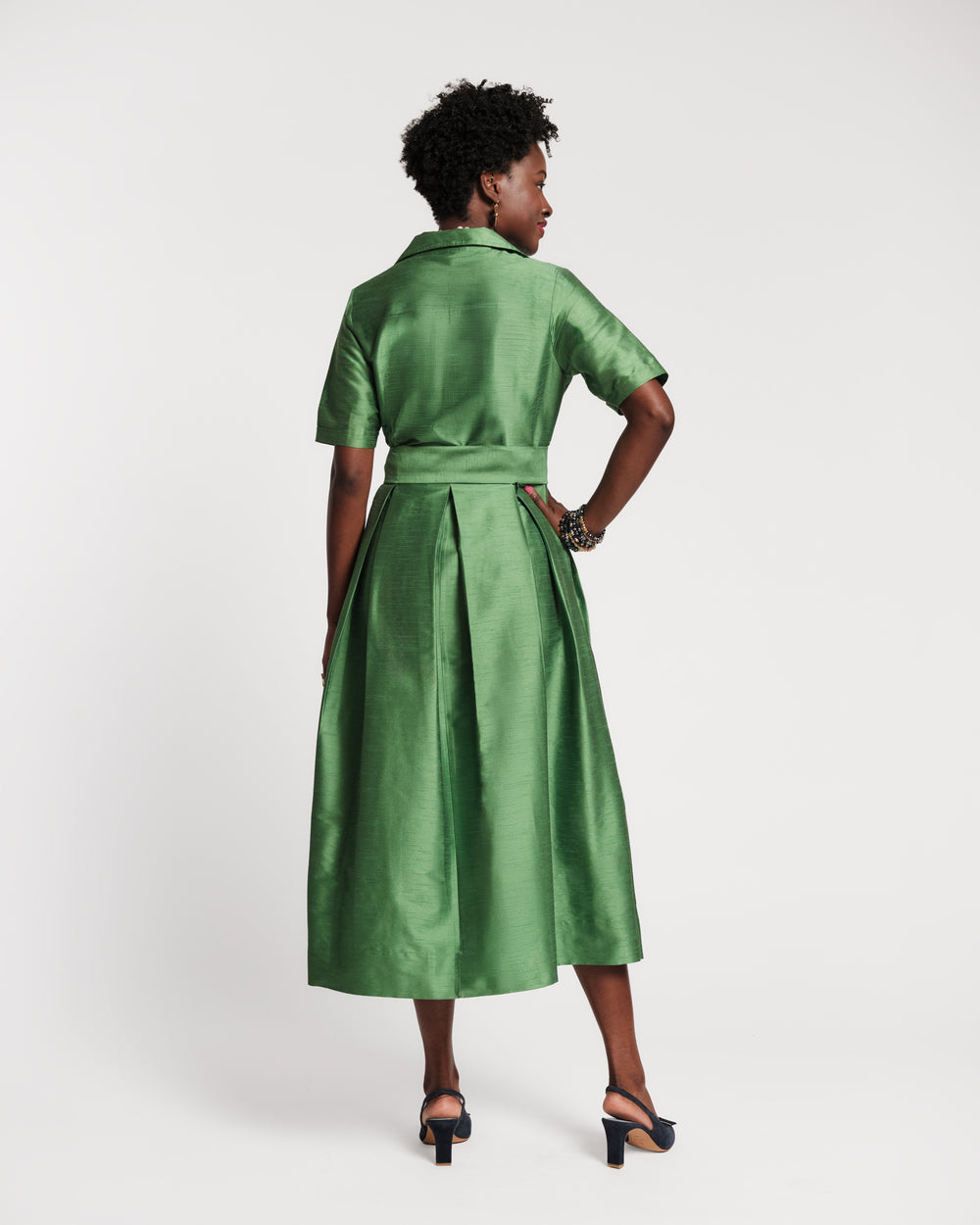 Bella Maxi Dress - Green Dresses Frances Valentine