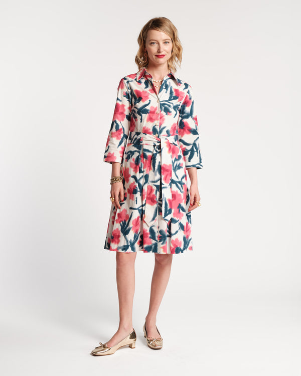 Bellini Midi Dress - Pink Lotus Dresses Frances Valentine