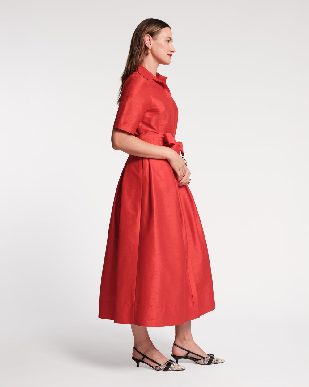 Bella Maxi Dress - Red Dresses Frances Valentine