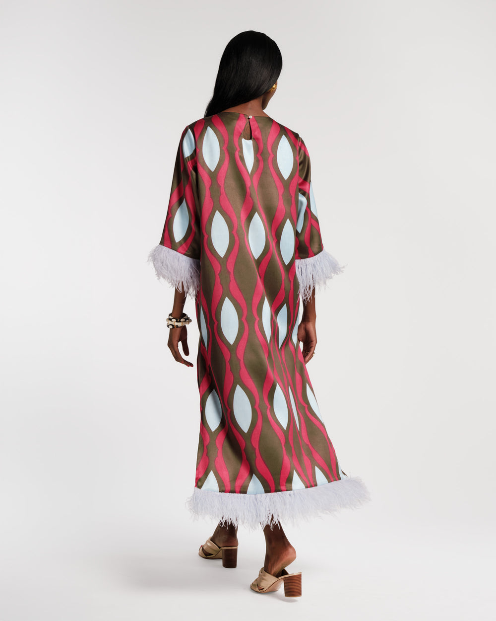 Belle Maxi Dress - Lava Geo Dresses Frances Valentine