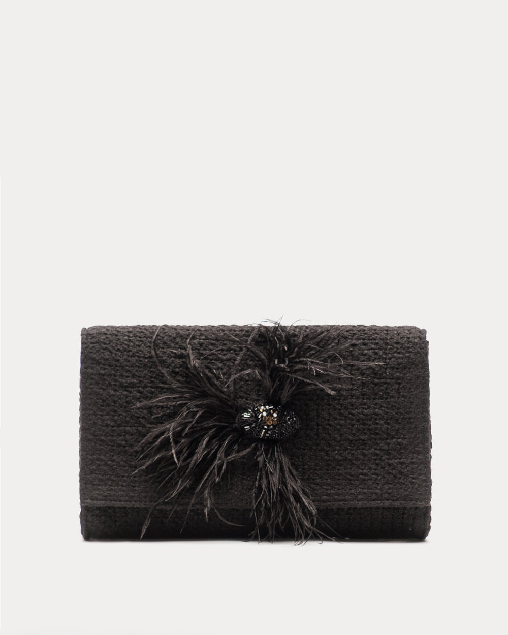 Betta Fish Clutch - Boucle Black Clutch Frances Valentine