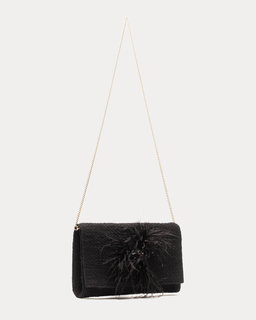 Betta Fish Clutch - Boucle Black Clutch Frances Valentine