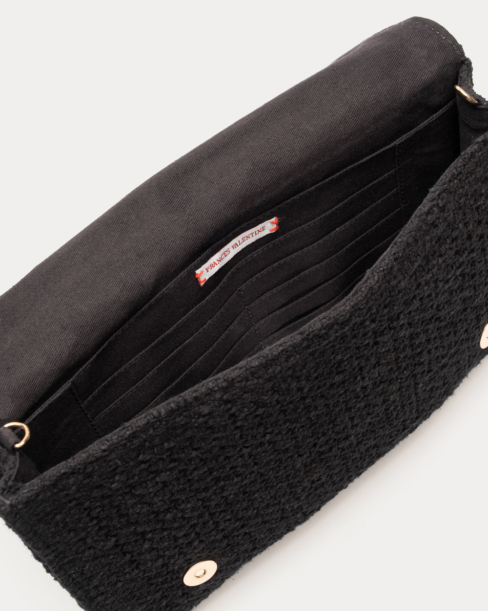 Betta Fish Clutch - Boucle Black Clutch Frances Valentine