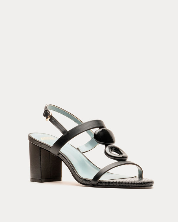 Bianca Heel - Black Heels Frances Valentine