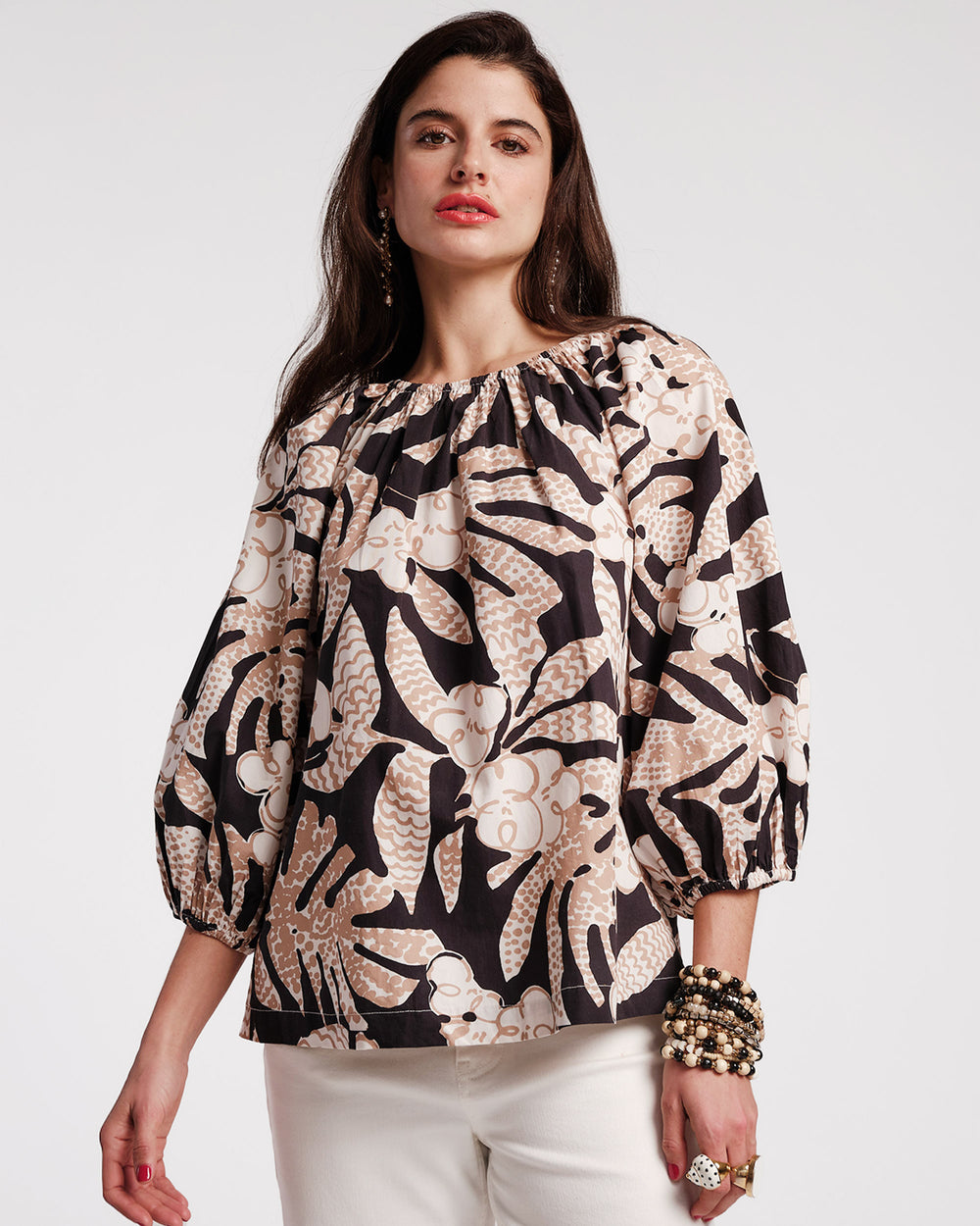 Bliss Top - Sketchy Jungle Tops Frances Valentine