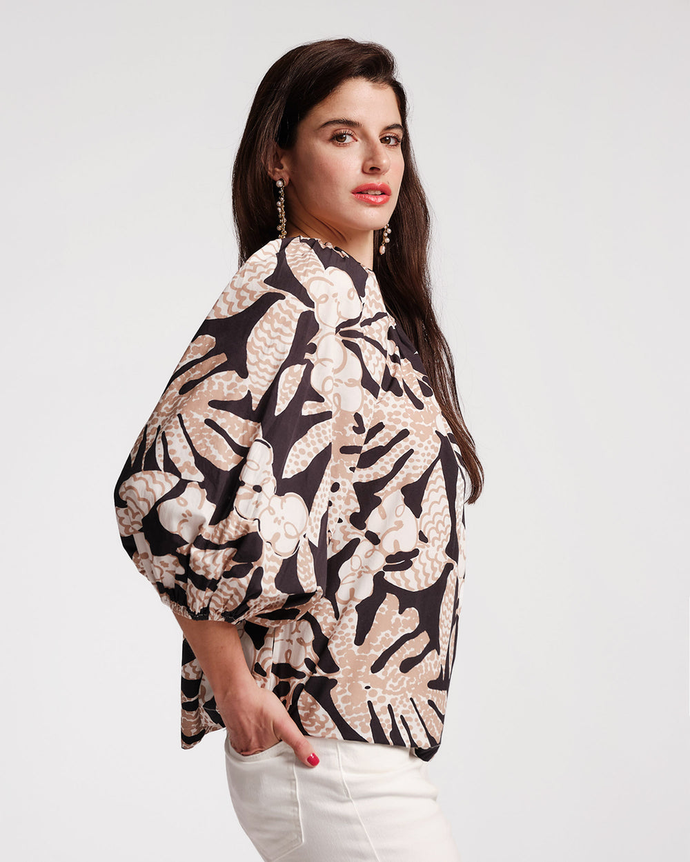 Bliss Top - Sketchy Jungle Tops Frances Valentine