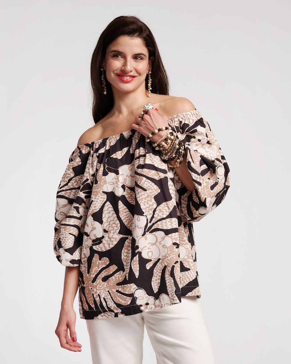 Bliss Top - Sketchy Jungle Tops Frances Valentine