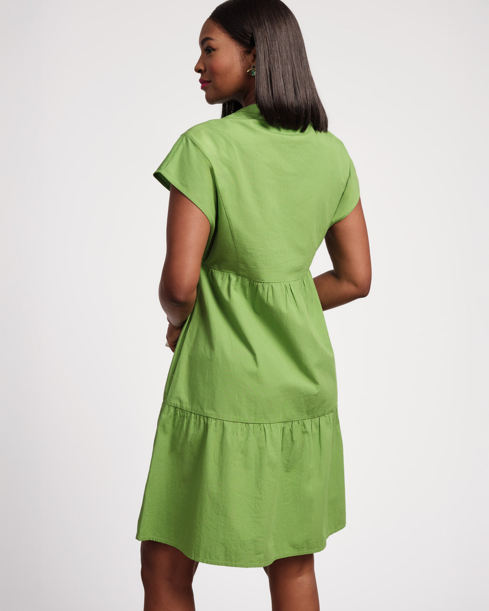 Breezy Mini Dress - Green Dresses Frances Valentine