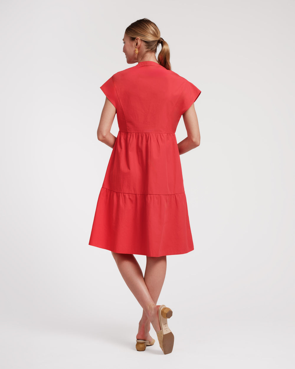 Breezy Mini Dress- Red Dresses Frances Valentine
