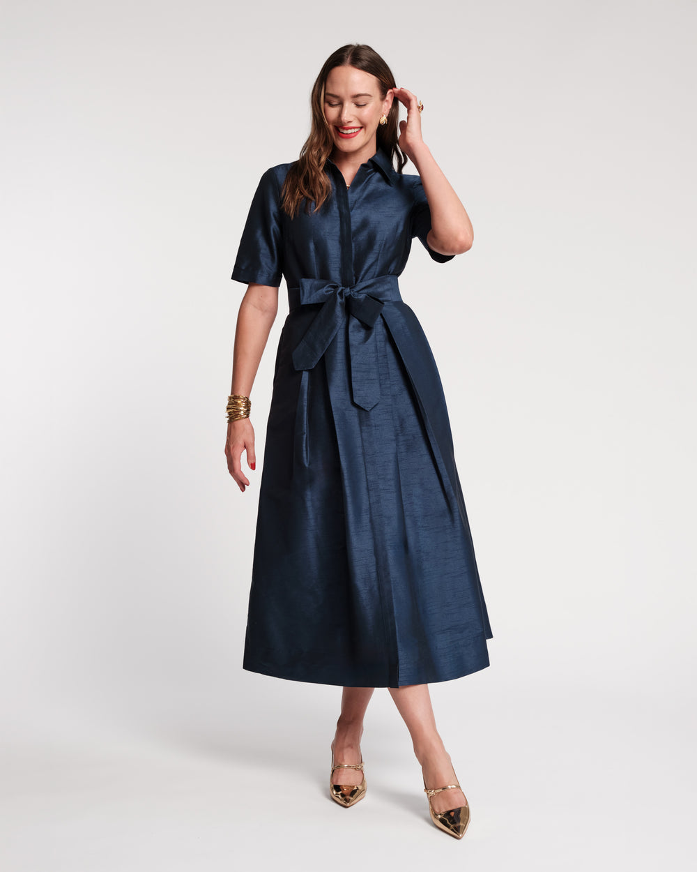 Bella Maxi Dress - Navy Dresses Frances Valentine