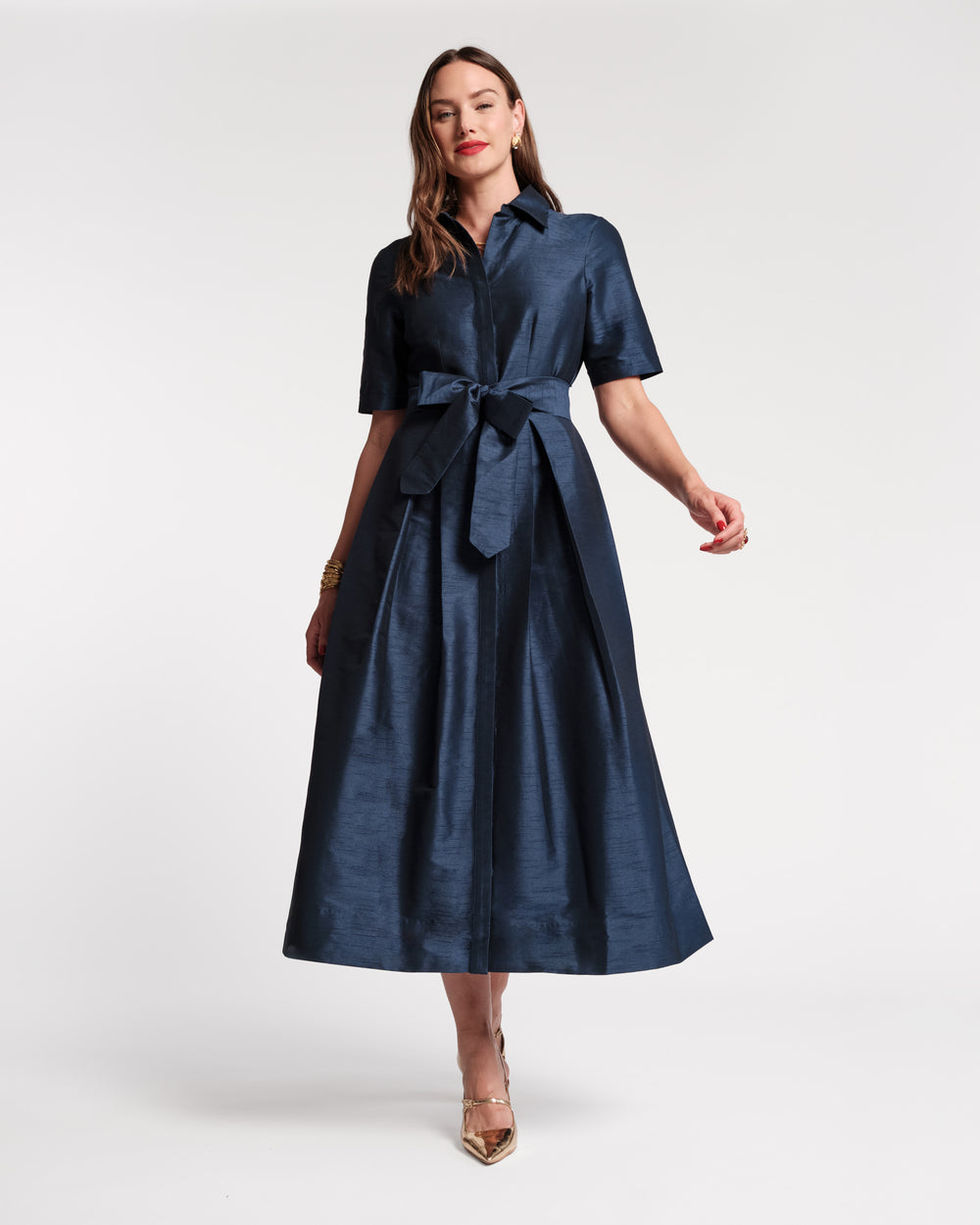 Bella Maxi Dress - Navy Dresses Frances Valentine