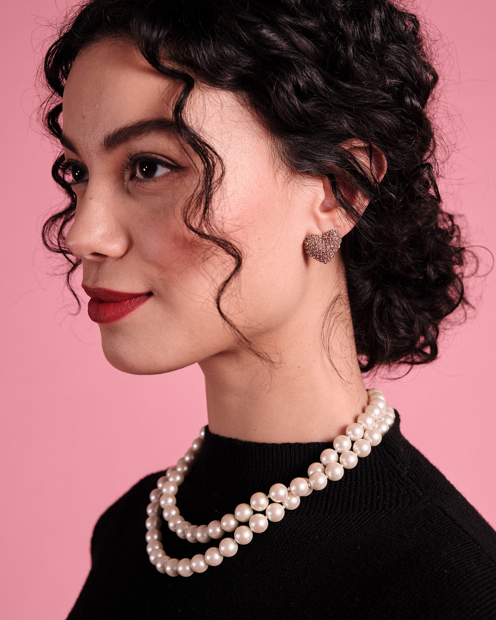 Esen Earrings Pink Earrings Frances Valentine