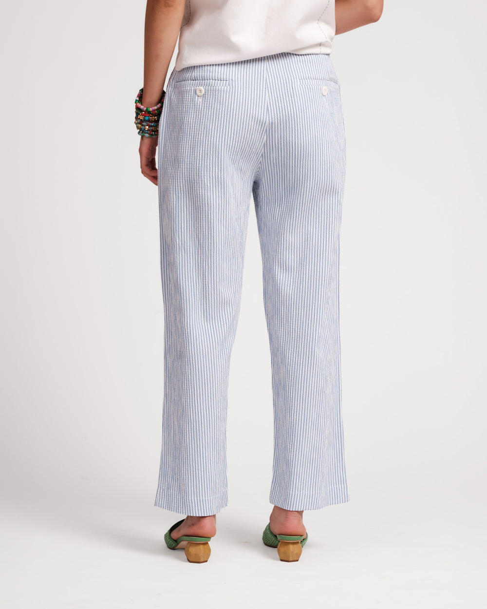 Coleman Pant - Seersucker Pants Frances Valentine