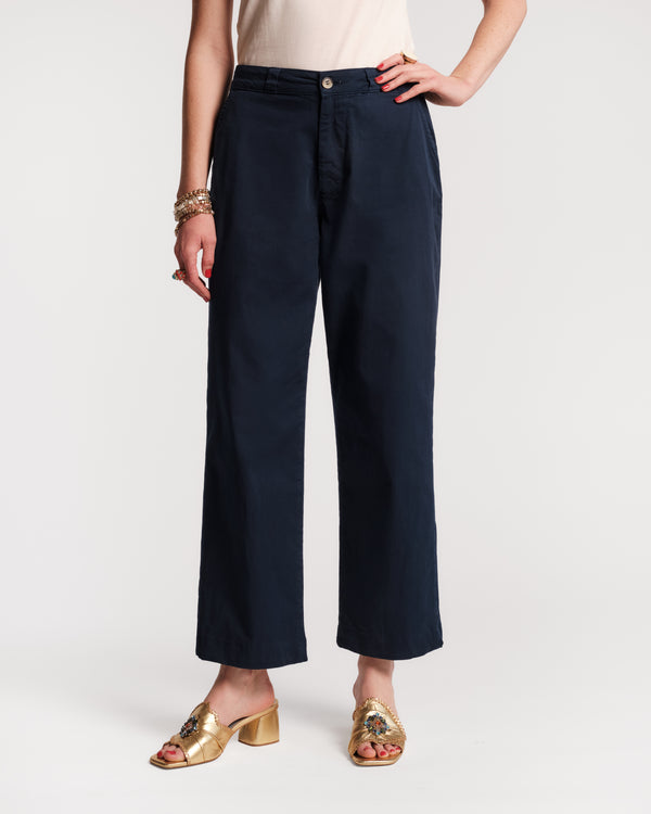 Coleman Pant - Navy Pants Frances Valentine