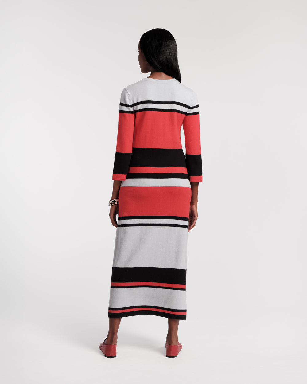 Cozy Knit Maxi - Sublime Stripe Dresses Frances Valentine