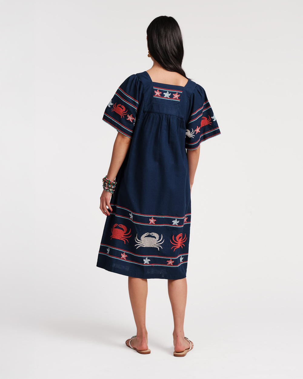 Picnic Dress - Navy Crab Dresses Frances Valentine
