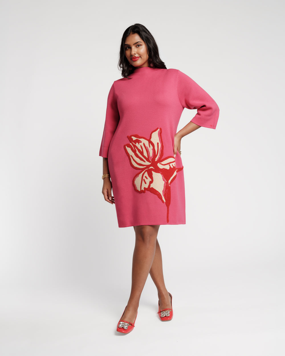 Annie Dress - Heirloom Floral Green Dresses Frances Valentine