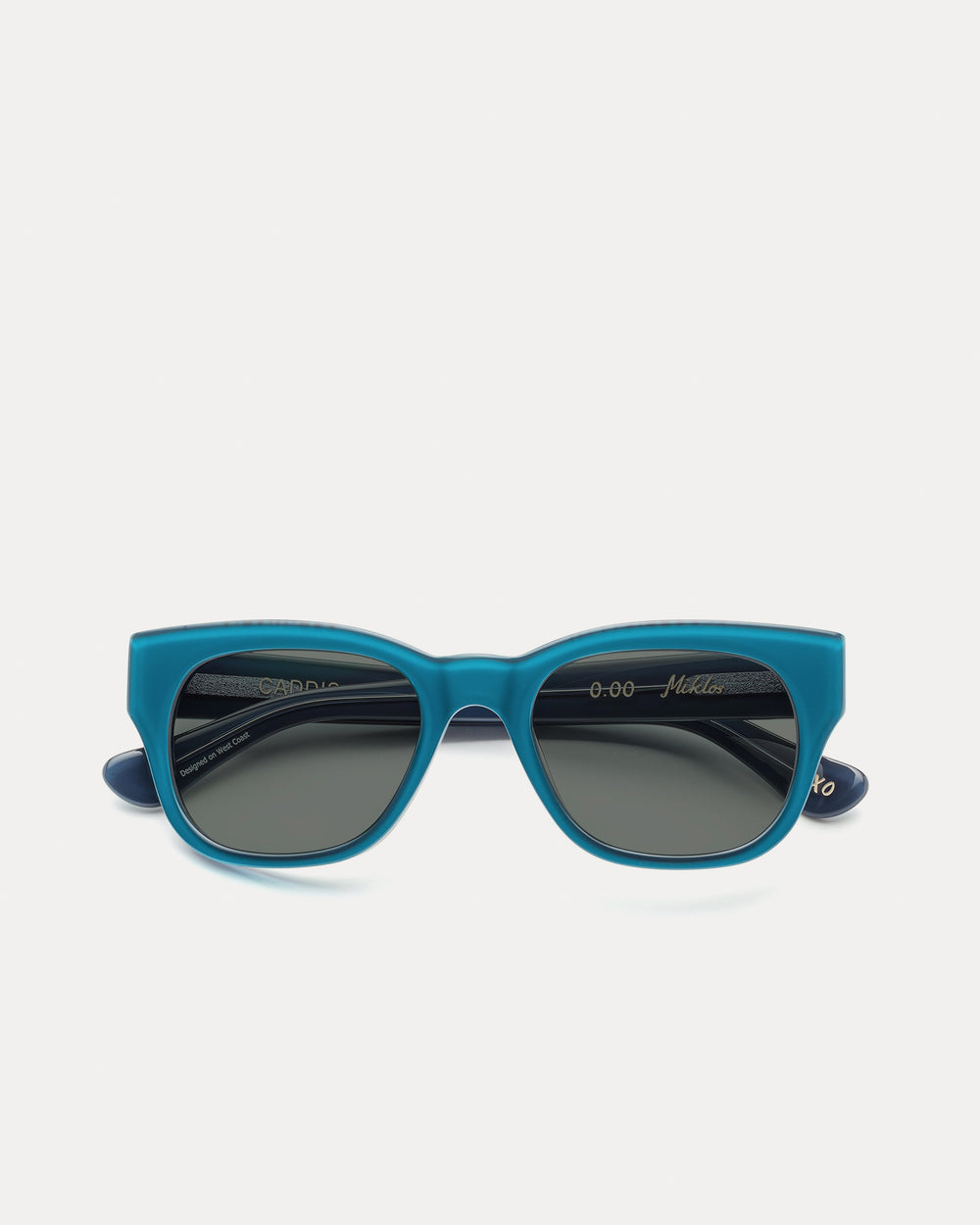 Miklos Sunglasses - Polished Carolina Blue Frances Valentine