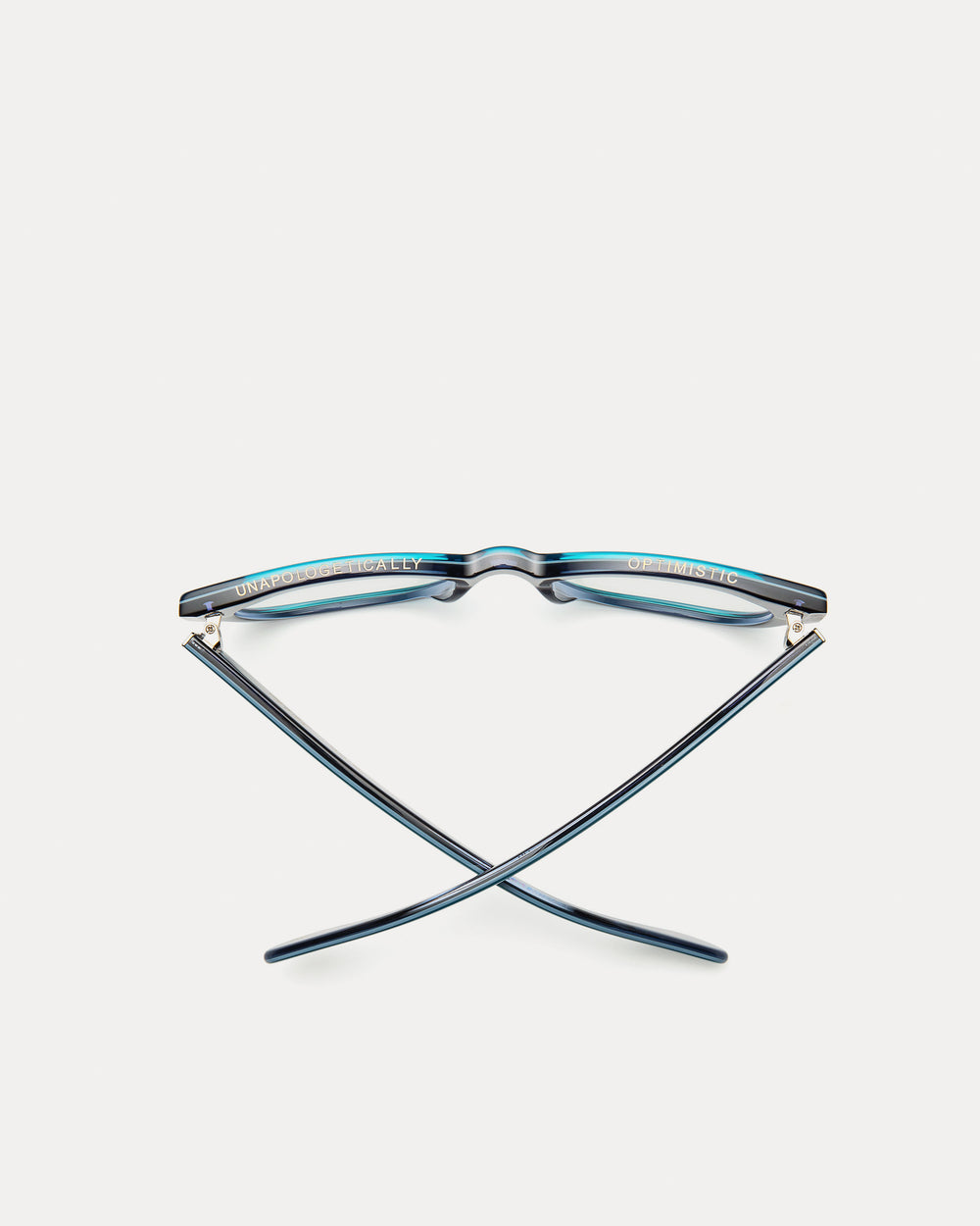 Miklos Reading Glasses - Polished Carolina Blue Eyeglasses Frances Valentine