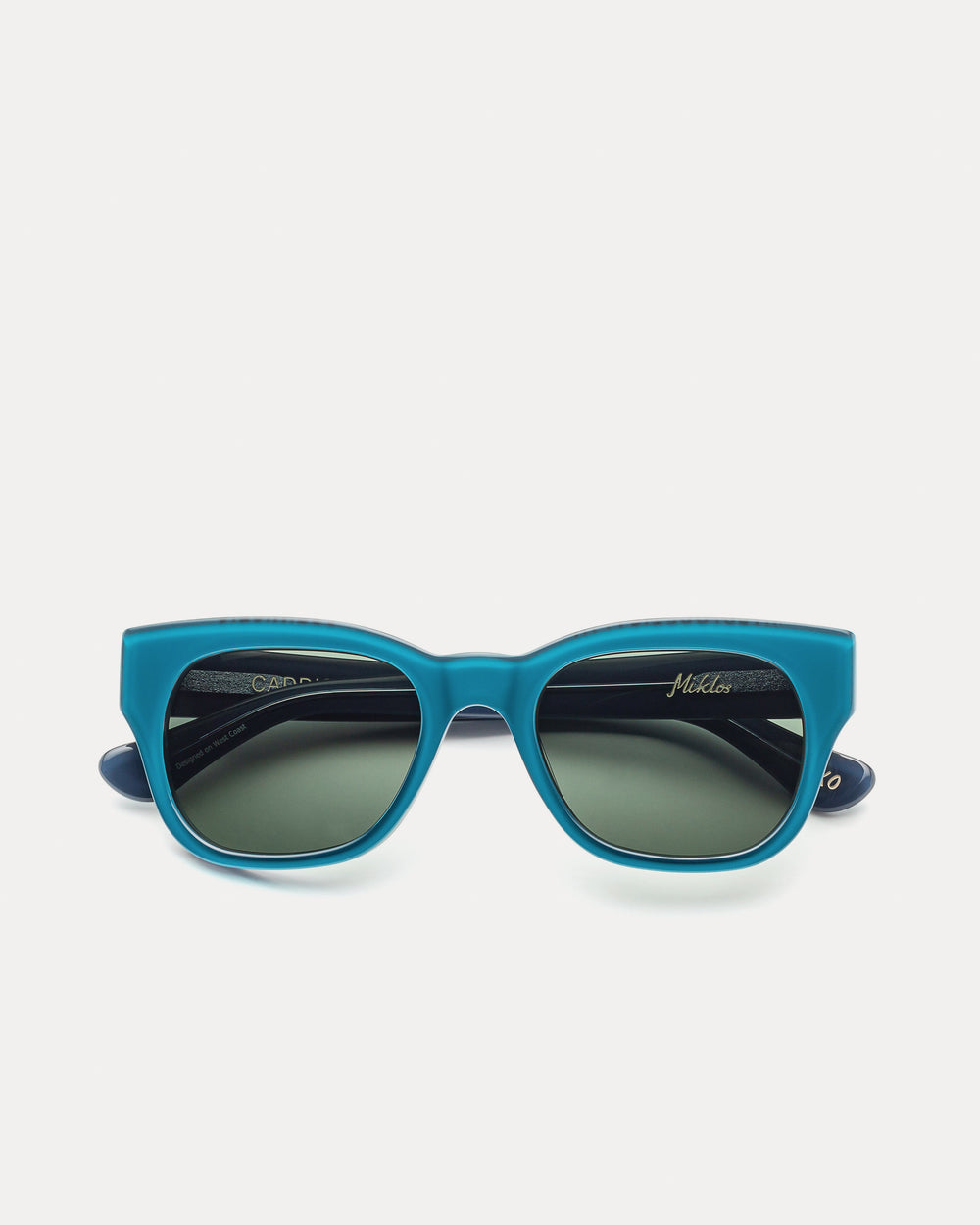 Miklos Sunglasses - Polished Carolina Blue Frances Valentine