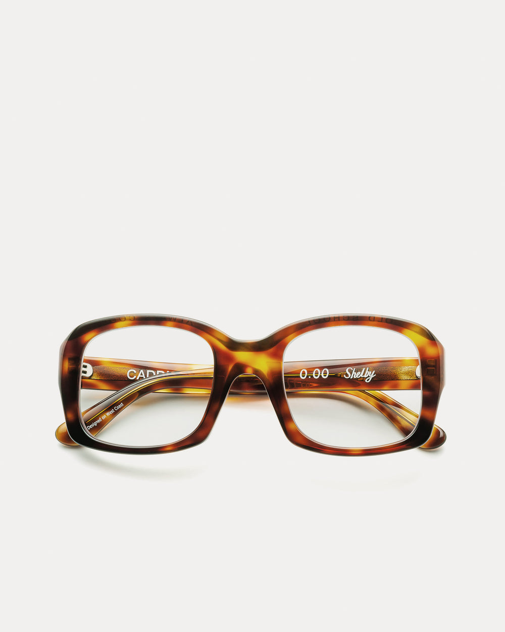 FV x Caddis Shelby Reading Glasses - Polished Terrapin Eyeglasses Frances Valentine