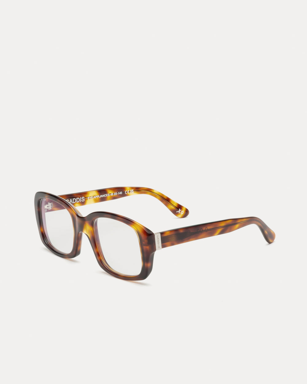 FV x Caddis Shelby Reading Glasses - Polished Terrapin Eyeglasses Frances Valentine