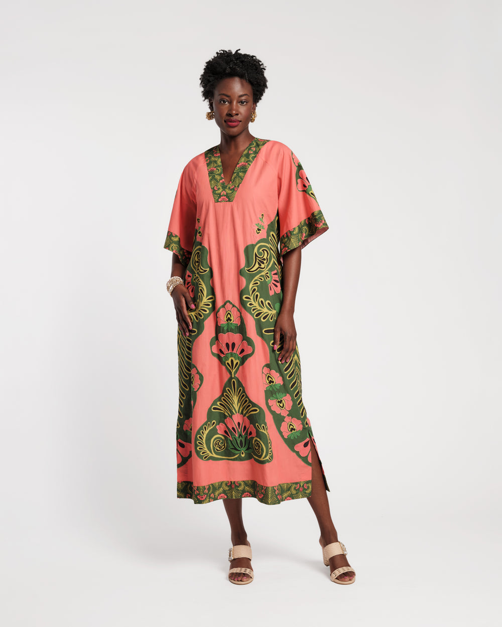 Delightful Caftan - Canopy Pink Dresses Frances Valentine