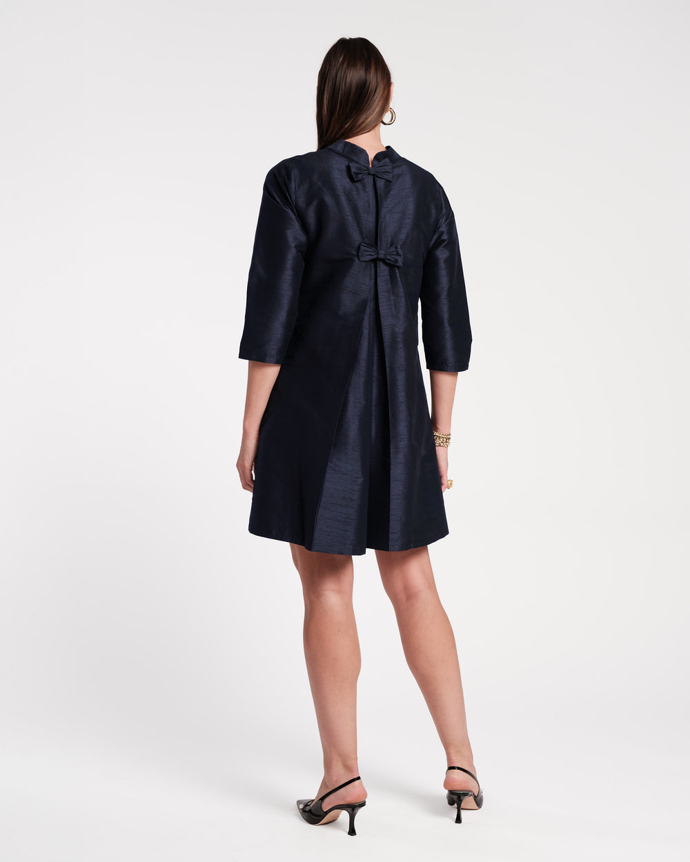 Diplomat Mini Dress - Navy Dresses Frances Valentine