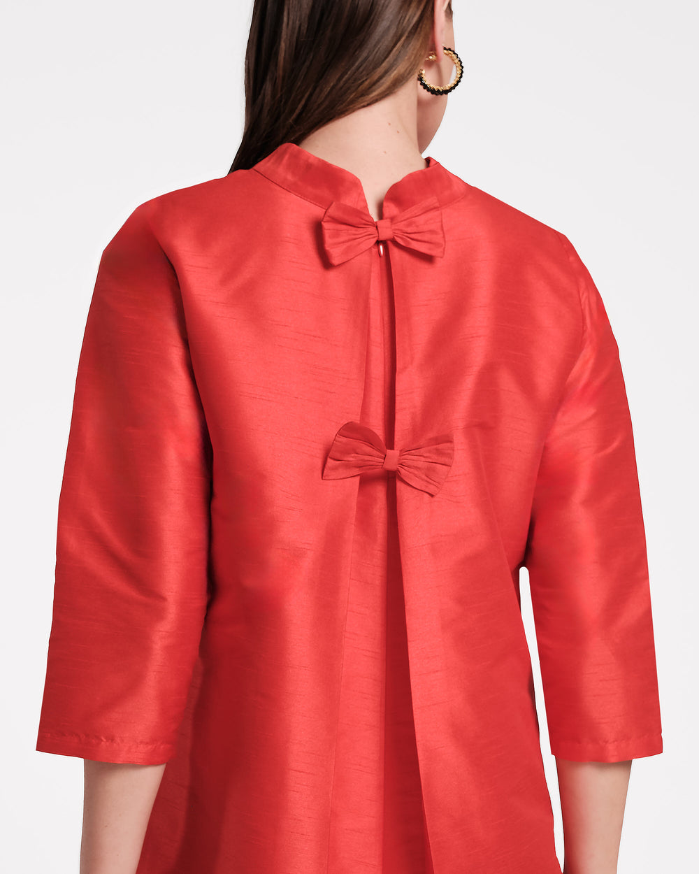 Diplomat Mini Dress - Red Dresses Frances Valentine