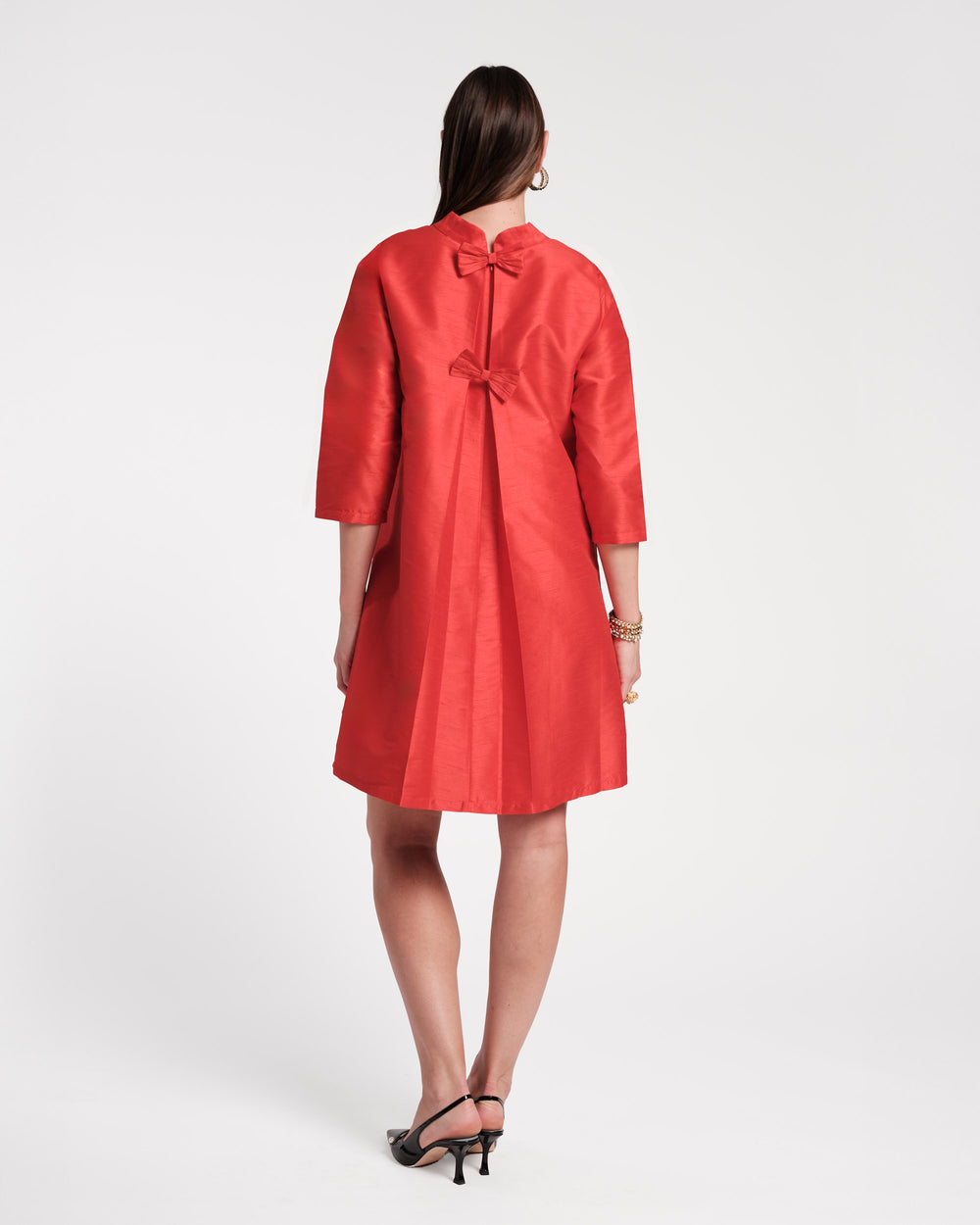 Diplomat Mini Dress - Red Dresses Frances Valentine