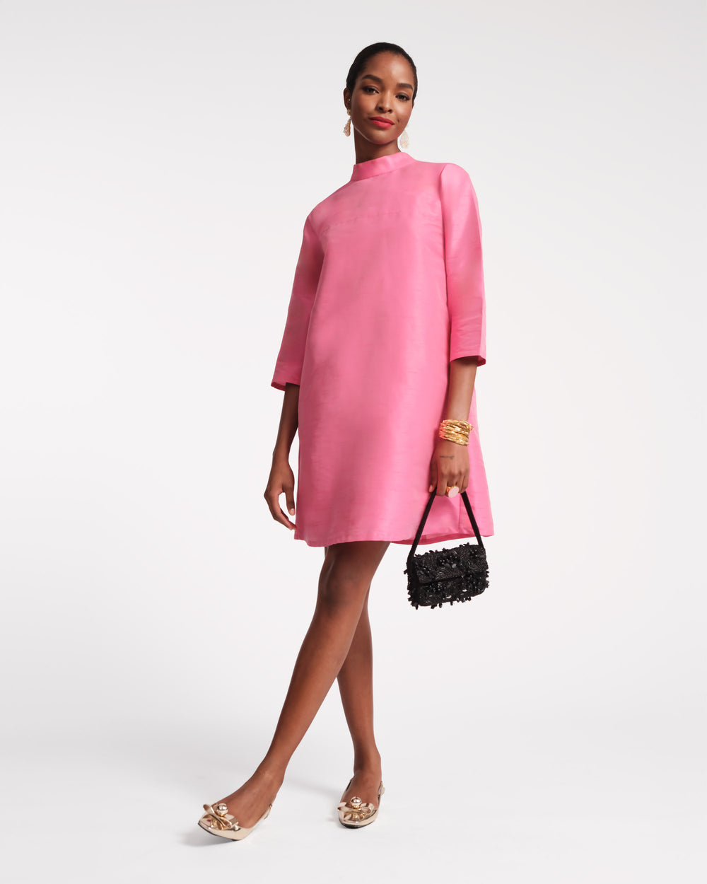 Diplomat Mini Dress - Pink Dresses Frances Valentine