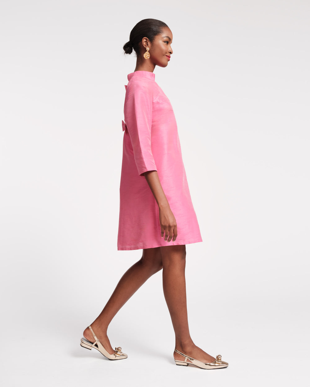 Diplomat Mini Dress - Pink Dresses Frances Valentine
