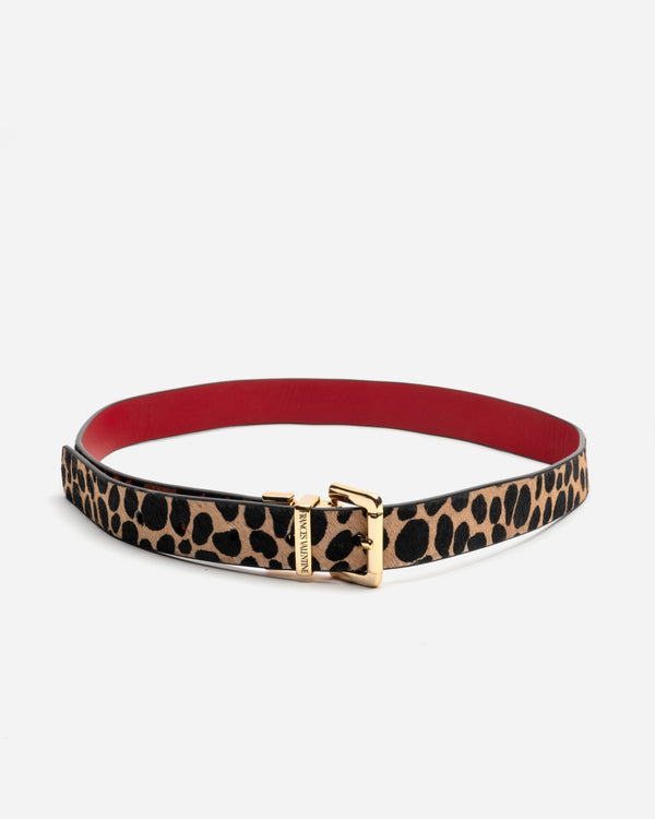 Reversible Square Belt - Red Belt Frances Valentine