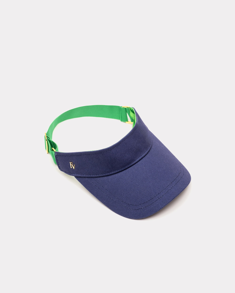 Cotton Visor - Navy Hat Frances Valentine