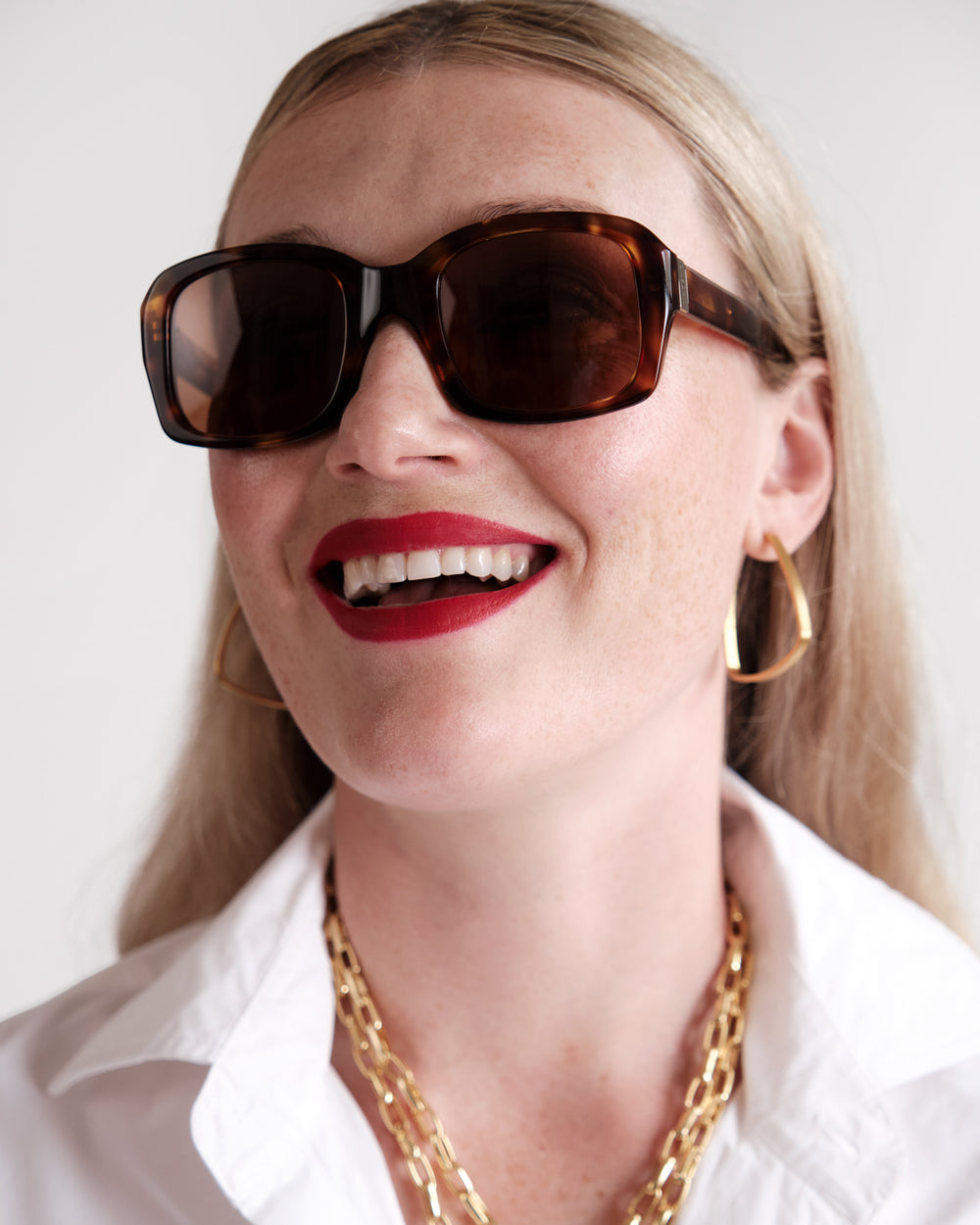 FV x Caddis Shelby Sunglasses - Polished Terrapin Frances Valentine