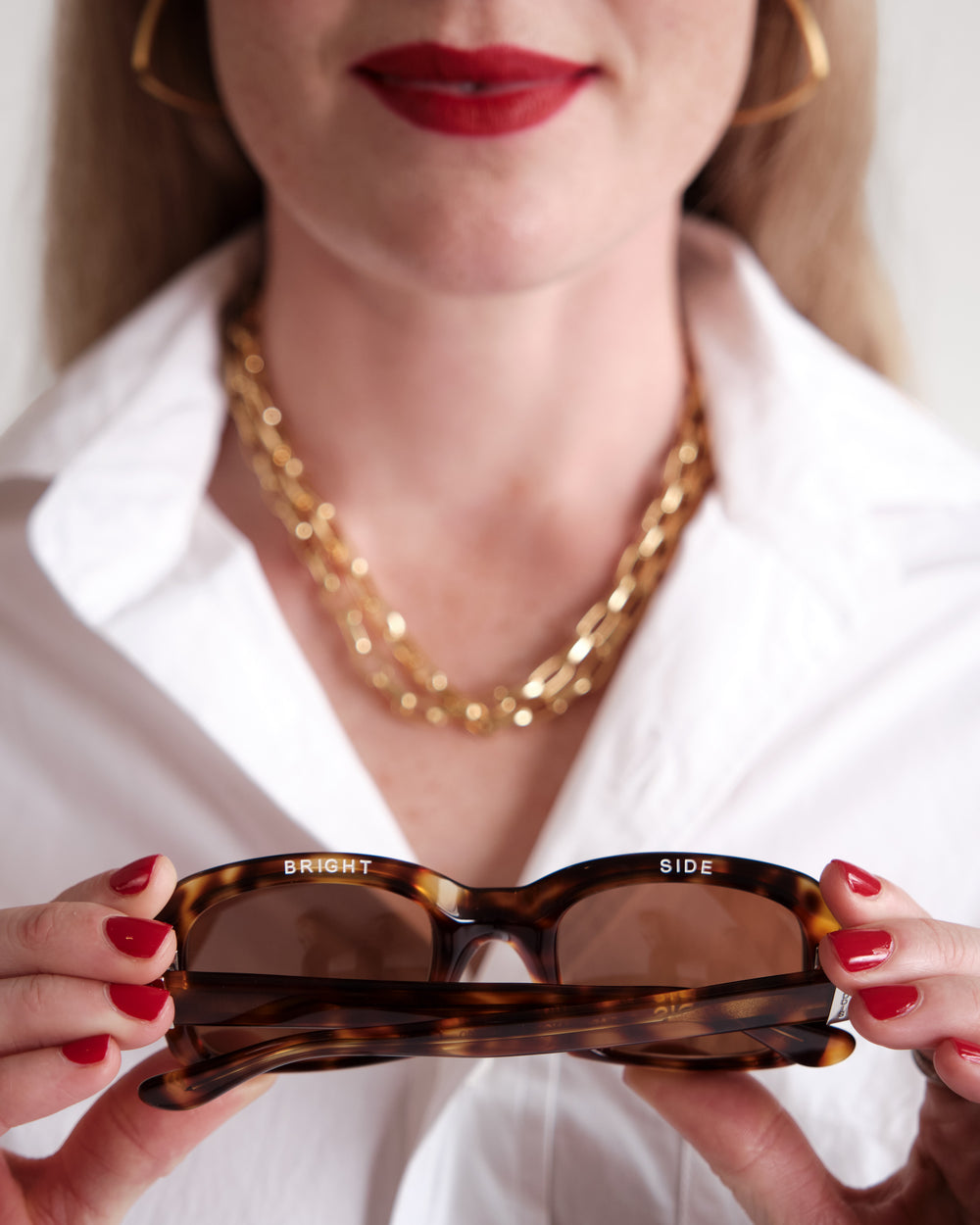 FV x Caddis Shelby Sunglasses - Polished Terrapin Frances Valentine