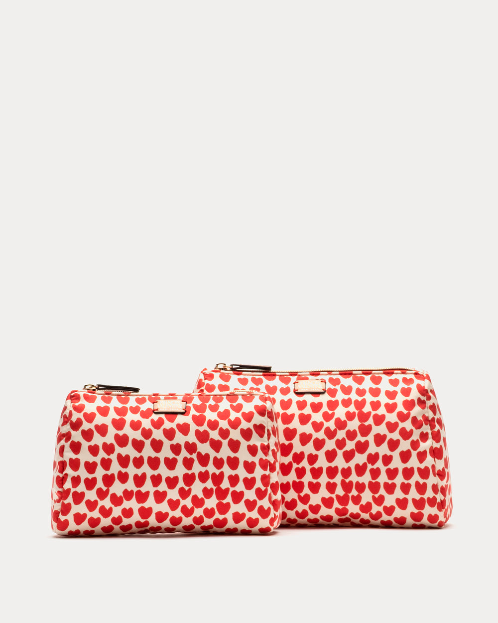 Large Cosmetic Case - Baby Hearts Large Cosmetic Frances Valentine