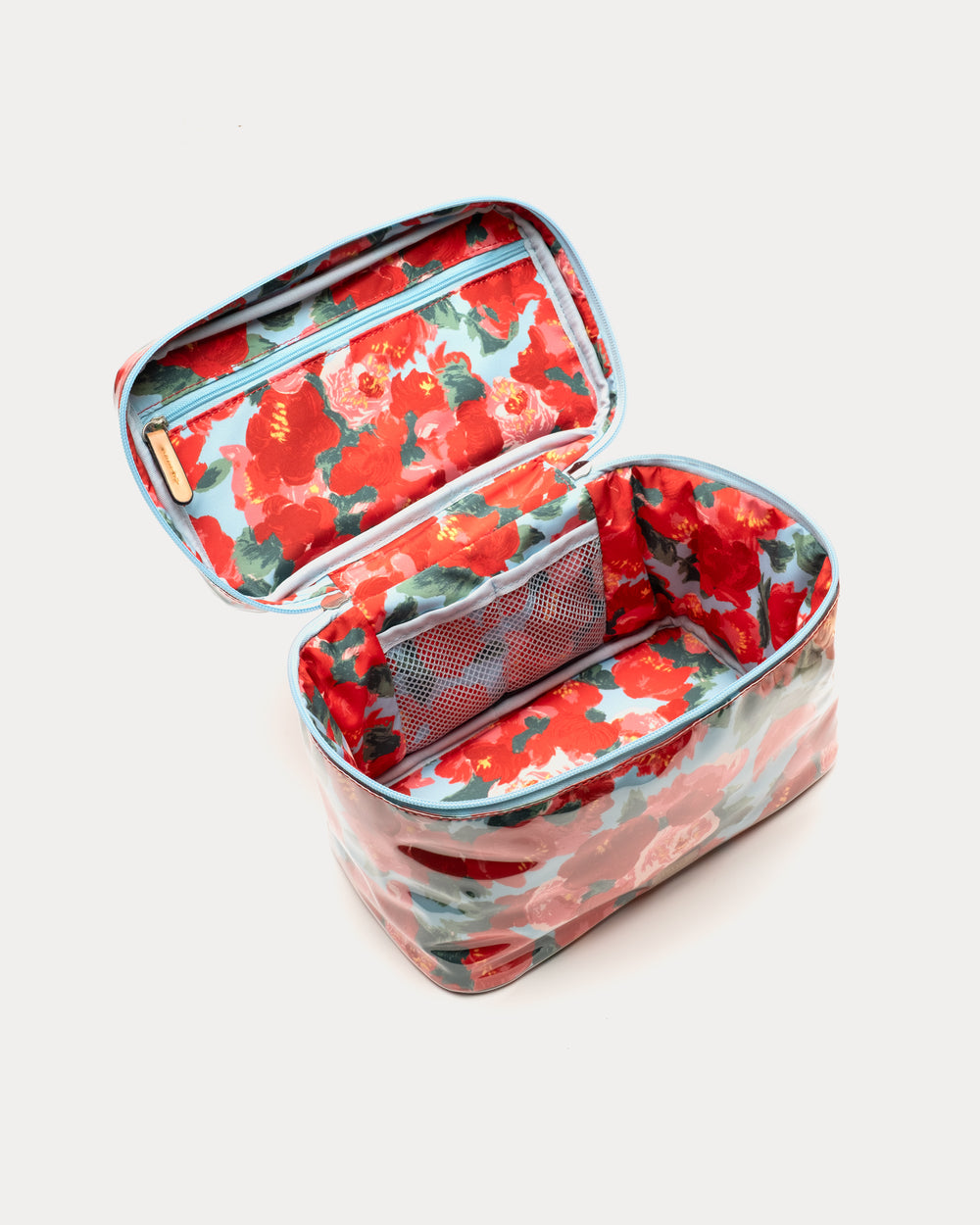 Train Case Cosmetic - Peony Print Small Cosmetic Frances Valentine
