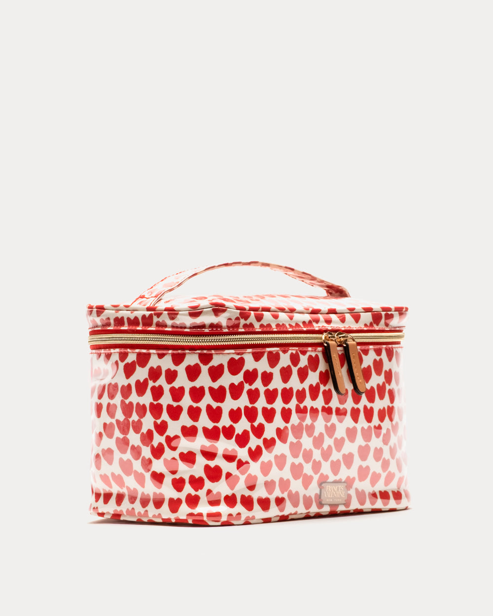 Train Case Cosmetic - Baby Hearts Small Cosmetic Frances Valentine