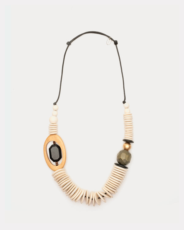 Peyton Necklace - White Multi Necklace Sylca