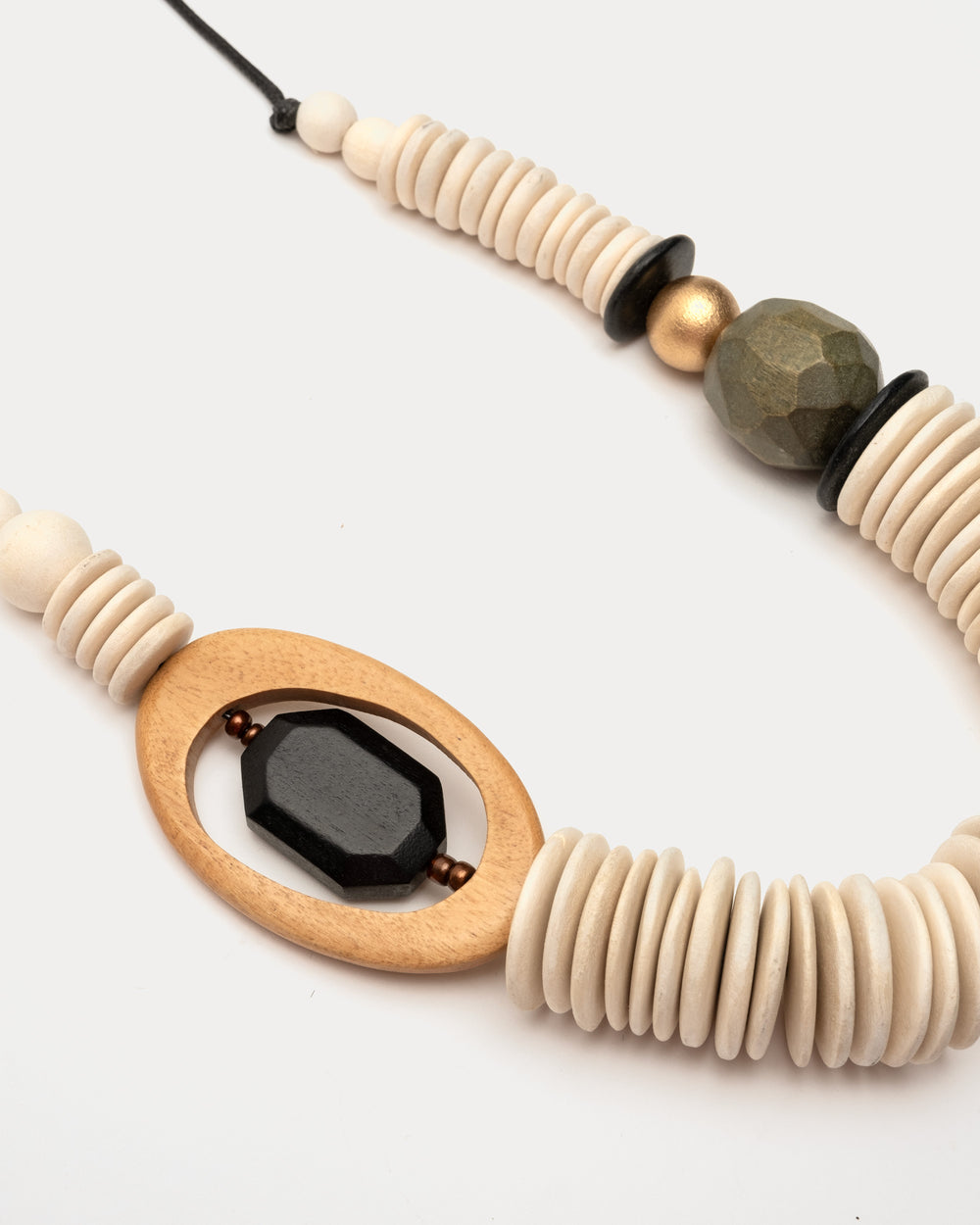 Peyton Necklace - White Multi Necklace Sylca