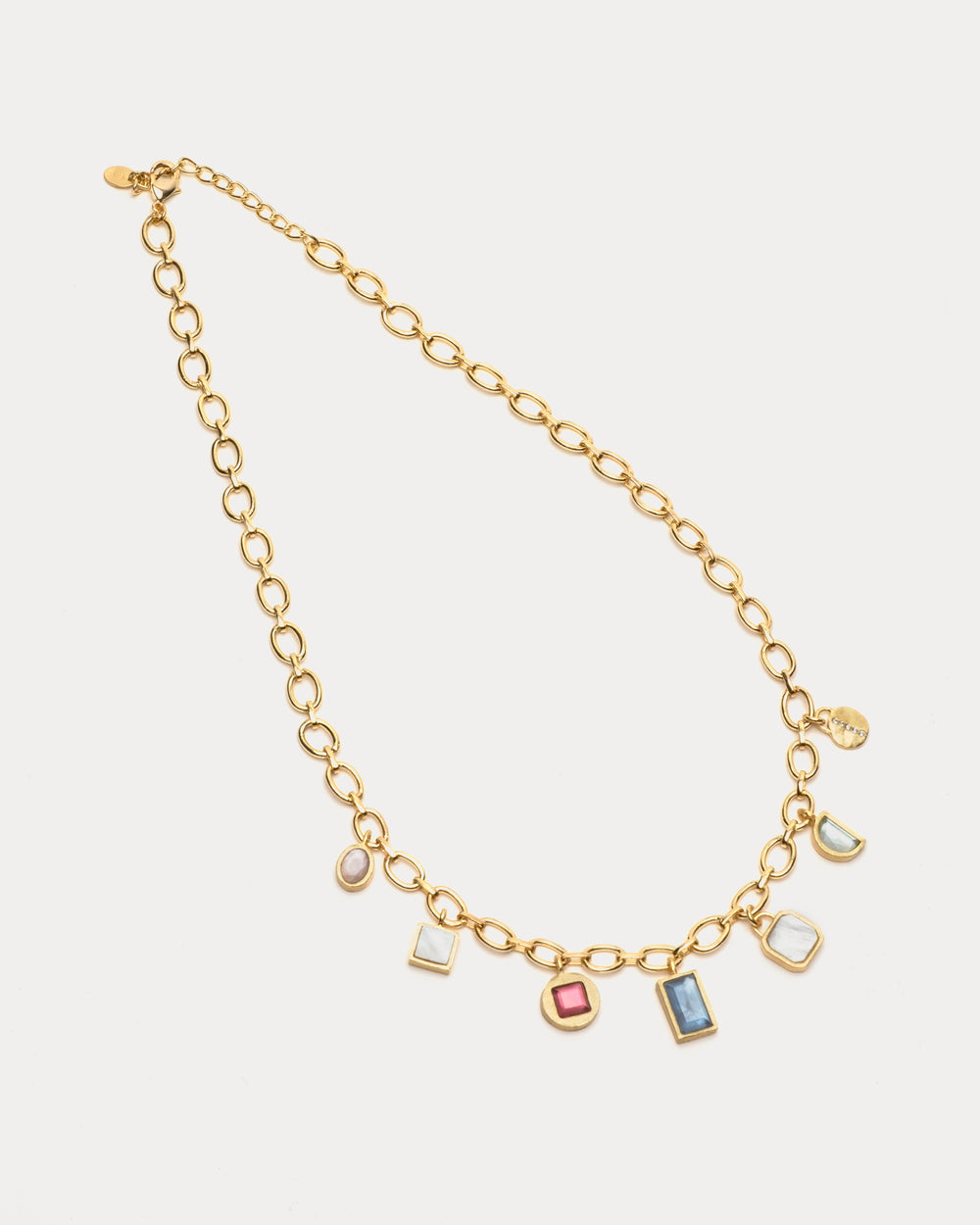 Charm Necklace - Gold/Multi Necklace Frances Valentine
